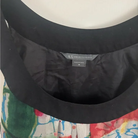 Armani Exchange Colorful Abstract Tank Top - Picture 3 of 4